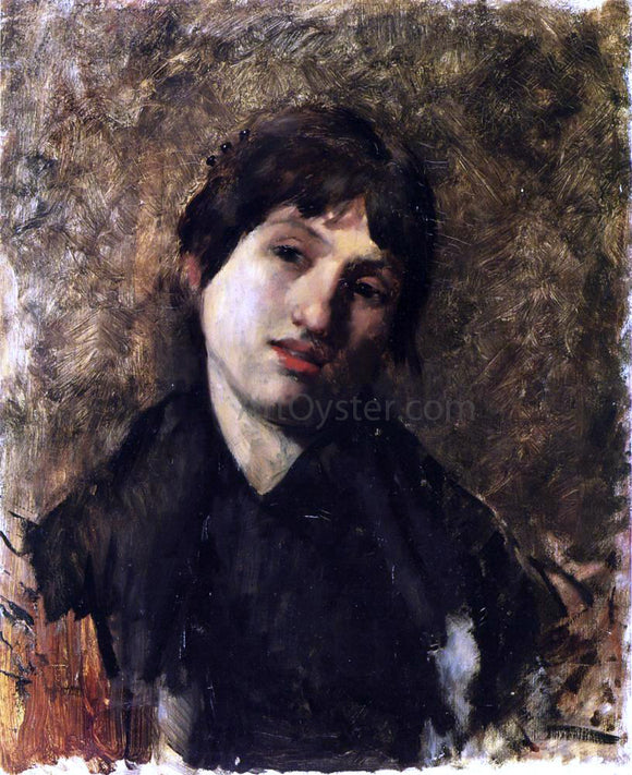  Ralph Wormsley Curtis Portrait of a Young Woman - Art Print