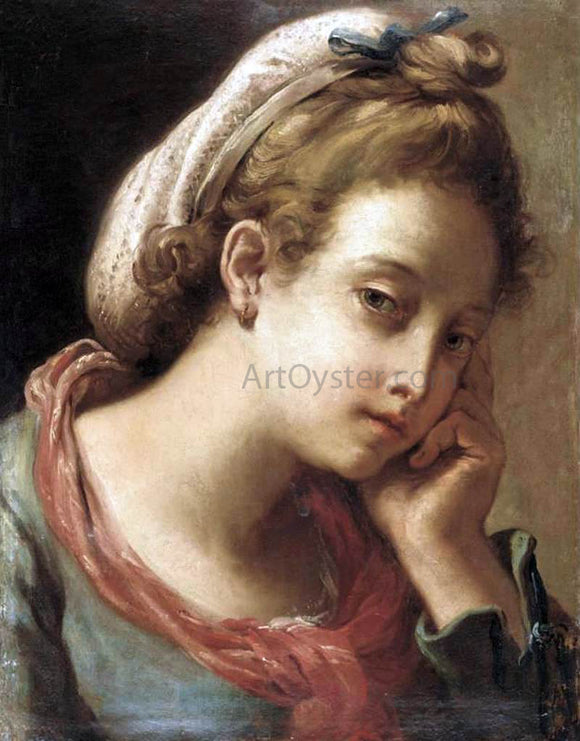 Gaetano Gandolfi Portrait of a Young Woman - Art Print