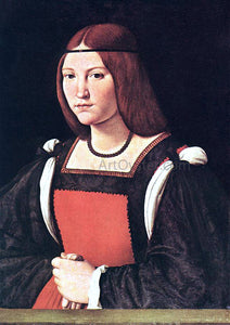  Giovanni Antonio Boltraffio Portrait of a Young Woman - Art Print