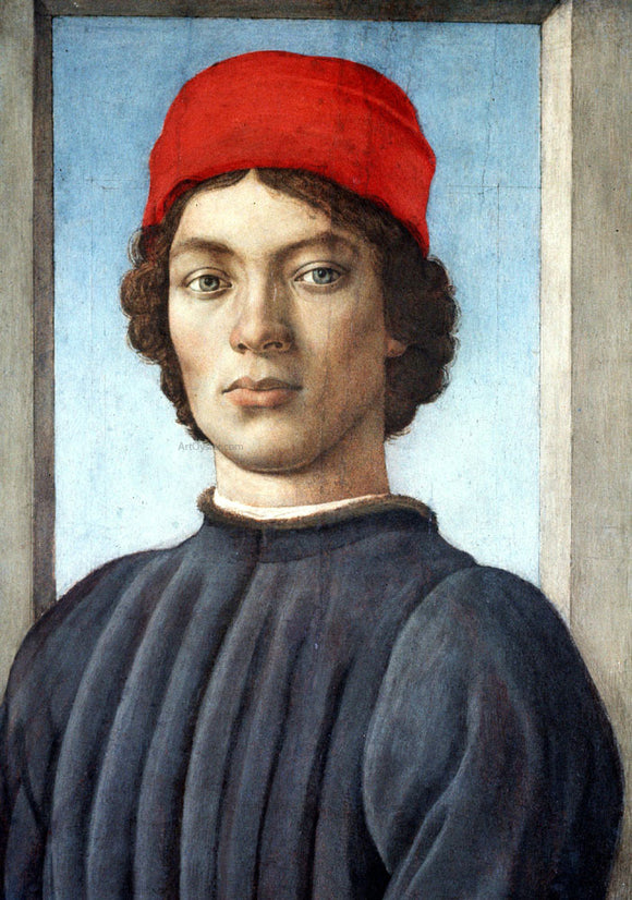  Filippino Lippi Portrait of a Youth - Art Print