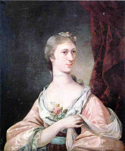  Matthew Pratt Portrait of Abigail Willing - Art Print
