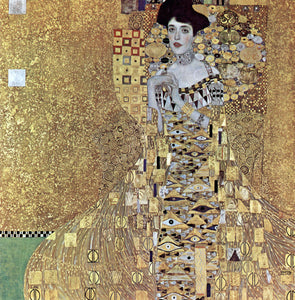  Gustav Klimt A Portrait of Adele Bloch-Bauer I - Art Print