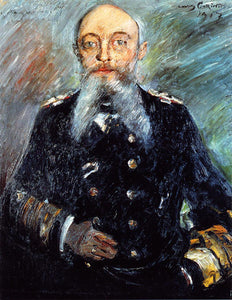  Lovis Corinth Portrait of Admiral Alfred von Tirpitz - Art Print