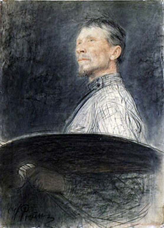  Ilia Efimovich Repin Portrait of A.E. Arkhipov - Art Print