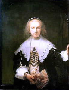  Rembrandt Van Rijn Portrait of Agatha Bas - Art Print