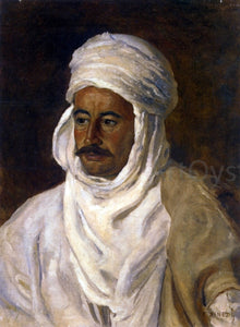  Etienne Dinet Portrait of Ahmed Es Seghir (Baba Ahmed) - Art Print