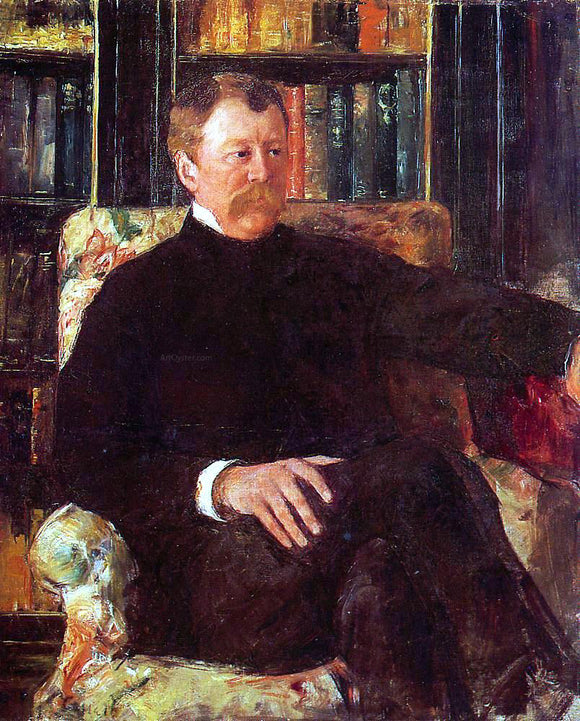  Mary Cassatt Portrait of Alexander J. Cassatt - Art Print