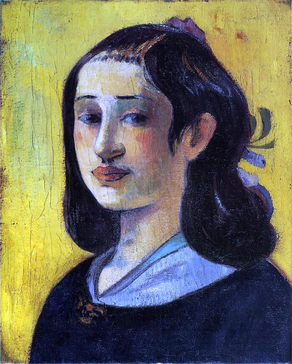  Paul Gauguin Portrait of Aline Gauguin - Art Print