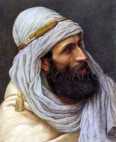  Edith Martineau Portrait of an Arab - Art Print