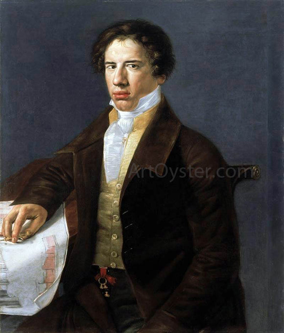  Leonardo Alenza Y Nieto Portrait of an Architect - Art Print