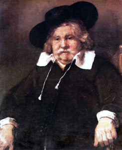  Rembrandt Van Rijn Portrait of an Elderly Man - Art Print