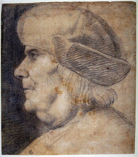  Gentile Bellini Portrait of an Old Man - Art Print