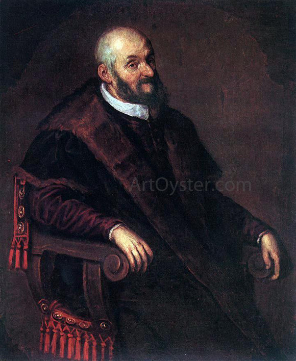  Leandro Bassano Portrait of an Old Man - Art Print