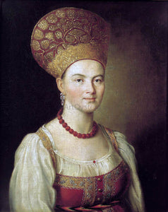  Ivan Petrovich Argunov Portrait of an Unknown Peasant - Art Print