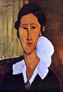 Amedeo Modigliani Portrait of Anna - Art Print