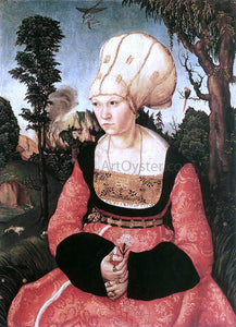  The Elder Lucas Cranach Portrait of Anna Cuspinian - Art Print