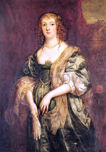  Sir Antony Van Dyck Portrait of Anne Carr, Countess of Bedford - Art Print