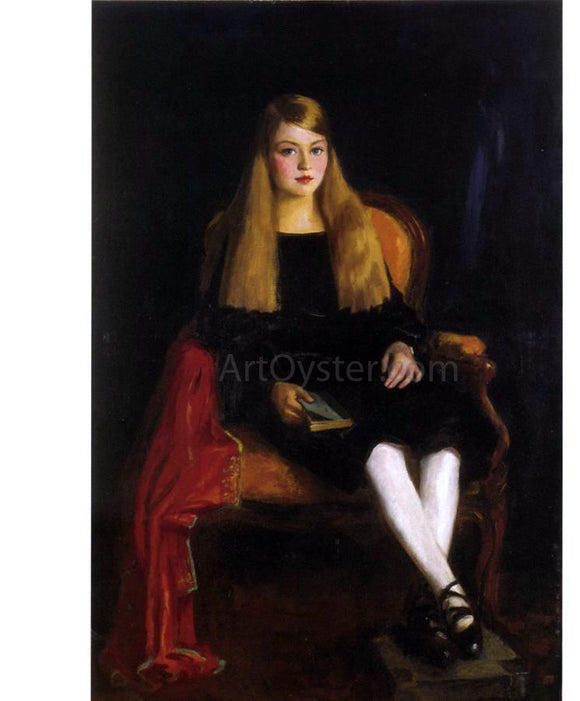  Robert Henri Portrait of Anne M. Tucker - Art Print