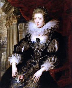  Peter Paul Rubens Portrait of Anne of Austria - Art Print