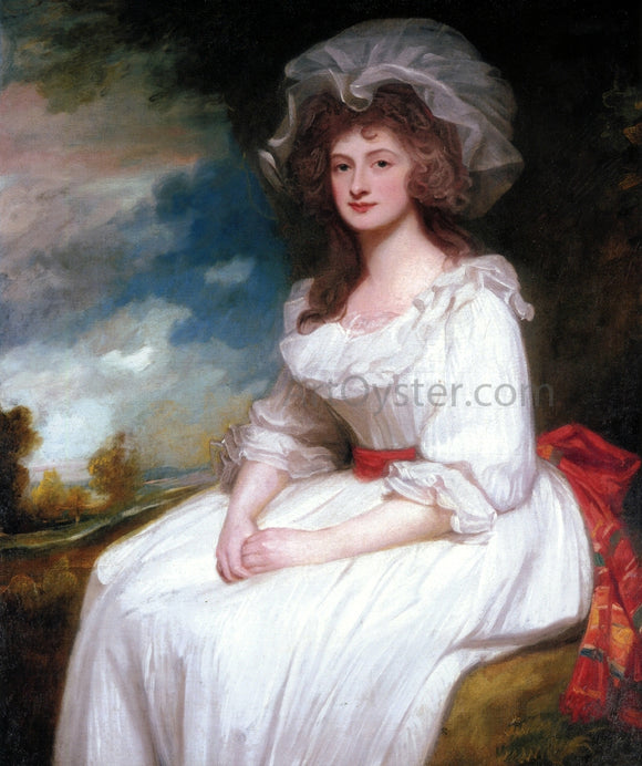  George Romney Portrait of Anne Rodbard, Mrs. Blackburn - Art Print