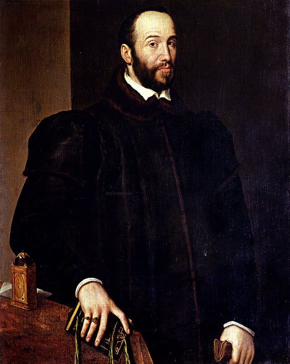  Anthonis Mor Portrait of Antoine Perrenot De Granvelle - Art Print