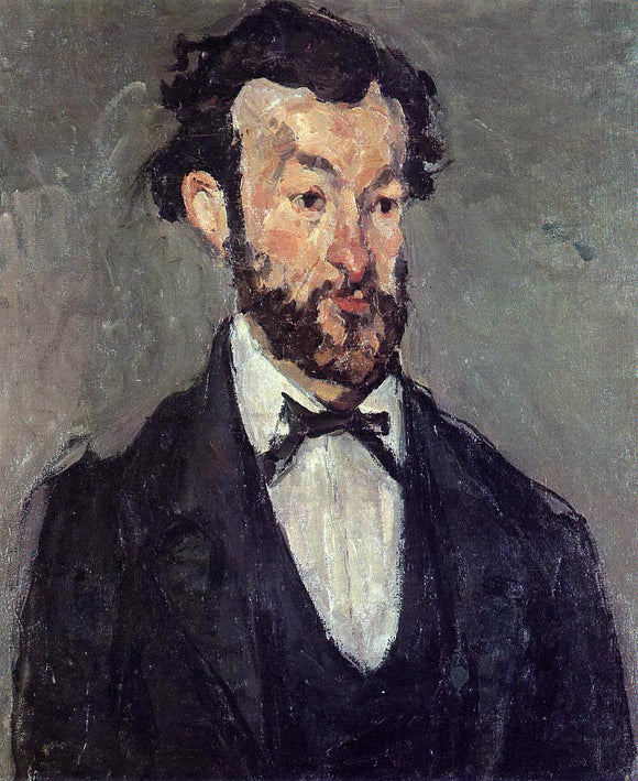  Paul Cezanne Portrait of Antoine Valabregue - Art Print