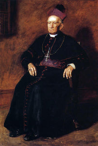  Thomas Eakins Portrait of Archbishop William Henry Elder - Art Print