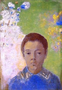  Odilon Redon Portrait of Ari Redon - Art Print