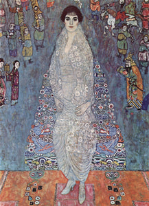  Gustav Klimt A Portrait of Baroness Elisabeth Bachofen Echt - Art Print
