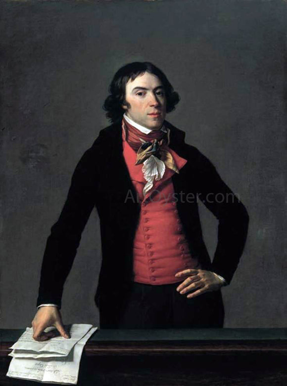  Jean-Louis Laneuville Portrait of Bertrand Barere de Vieuzac - Art Print