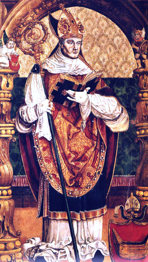  Stanislaw Samostrzelnik Portrait of Bishop Piotr Tomicki - Art Print