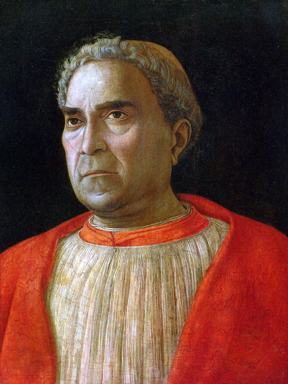  Andrea Mantegna Portrait of Cardinal Lodovico Trevisano - Art Print