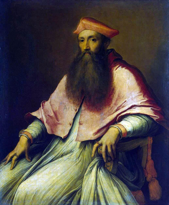  Sebastiano Del Piombo Portrait of Cardinal Reginald Pole - Art Print