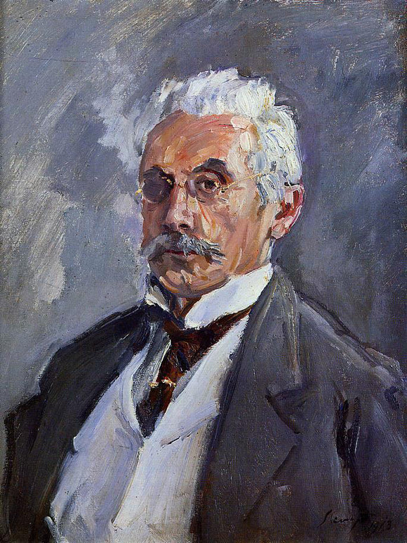  Max Slevogt Portrait of Carl Steinbart - Art Print