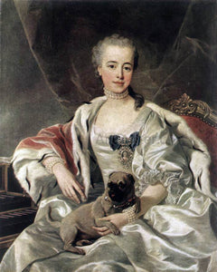  Louis Michel Van Loo Portrait of Catherina Golitsyna - Art Print