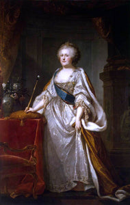  I Johann Lampi Portrait of Catherine II - Art Print
