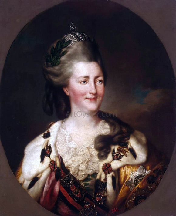  Richard Brompton Portrait of Catherine II - Art Print