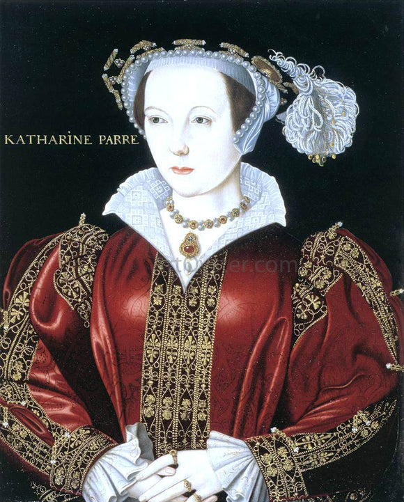  Unknown British Masters Portrait of Catherine Parr - Art Print