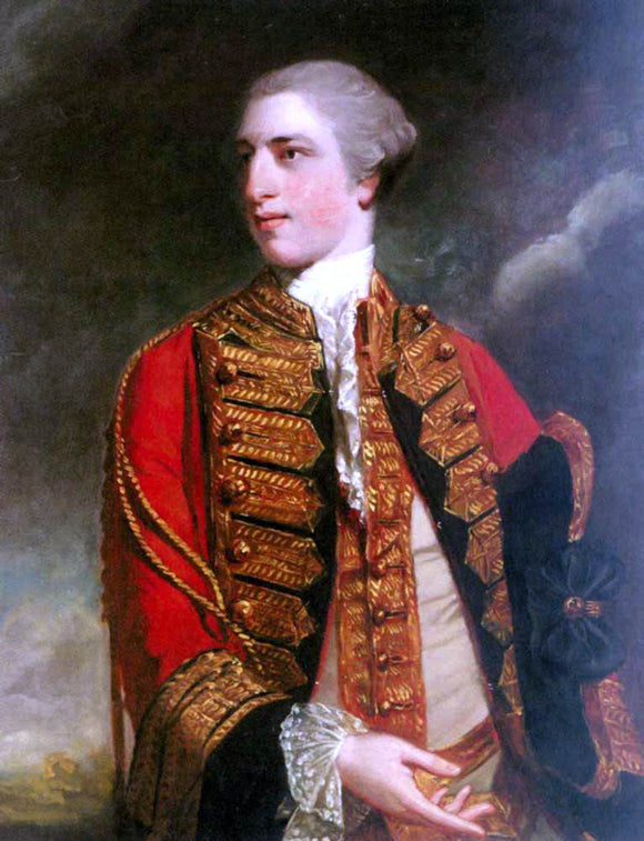  Sir Joshua Reynolds Portrait of Charles Fitzroy, 1st Baron Southampton - Art Print