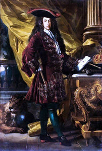  Francesco Solimena Portrait of Charles III of Habsburg - Art Print