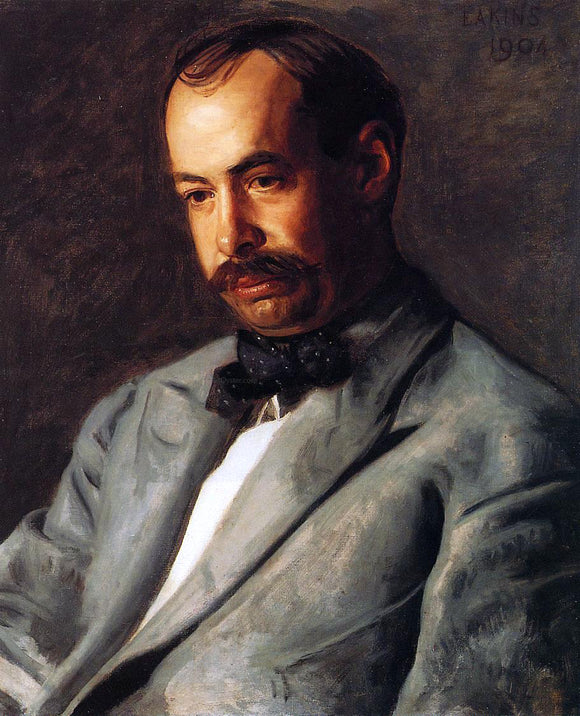 Thomas Eakins Portrait of Charles Percival Buck - Art Print