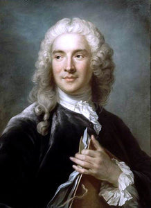  Gustaf Lundberg Portrait of Charles-Joseph Natoire - Art Print