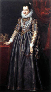  Valore Casini Portrait of Christine of Lorraine - Art Print