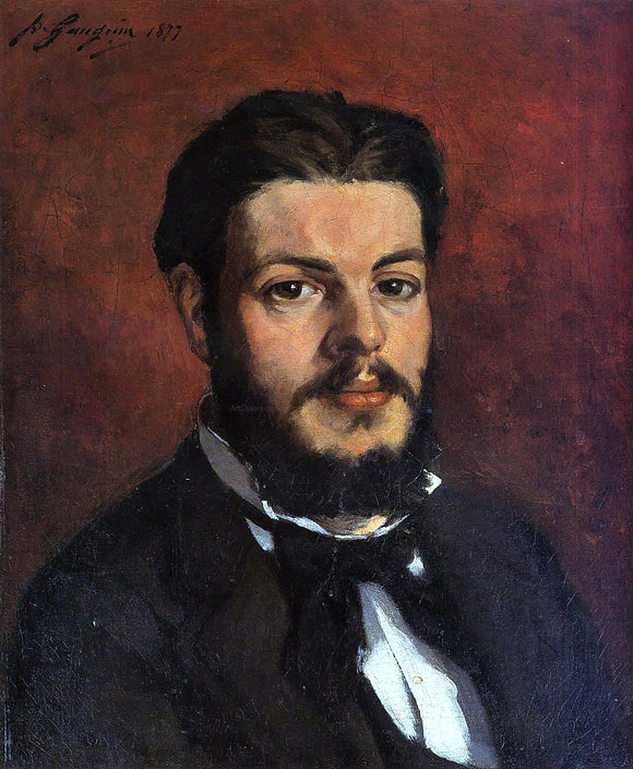  Paul Gauguin Portrait of Claude Antoine Charles Favre - Art Print