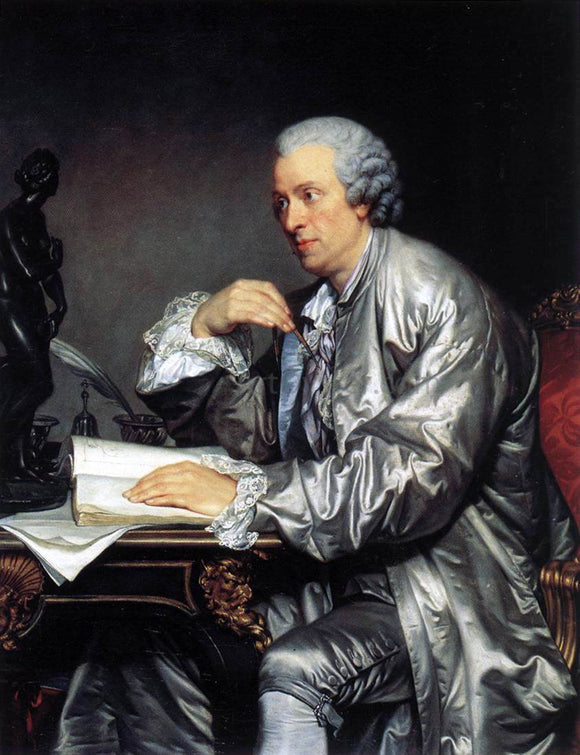  Jean Baptiste Greuze Portrait of Claude-Henri Watalet - Art Print