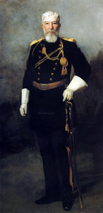  Robert Henri Portrait of Colonel David Perry, 9th U. S. Cavalry - Art Print