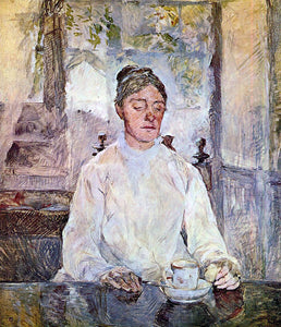  Henri De Toulouse-Lautrec Portrait of Comtesse Adele-Zoe de Toulouse-Lautrec (The Artist Mother) - Art Print