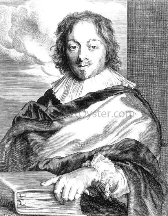  Paulus Pontius Portrait of Constantijn Huygens - Art Print