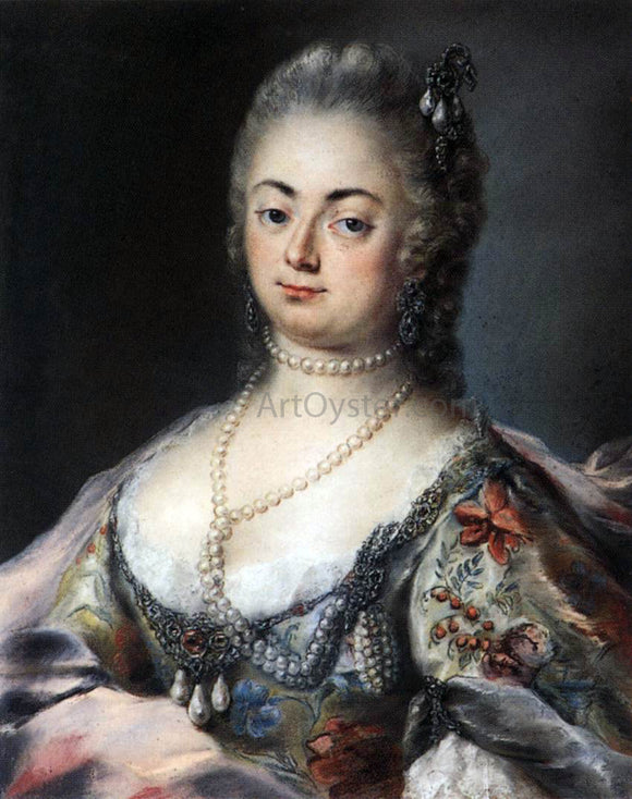  Marianna Carlevaris Portrait of Cornelia Foscolo Balbi - Art Print