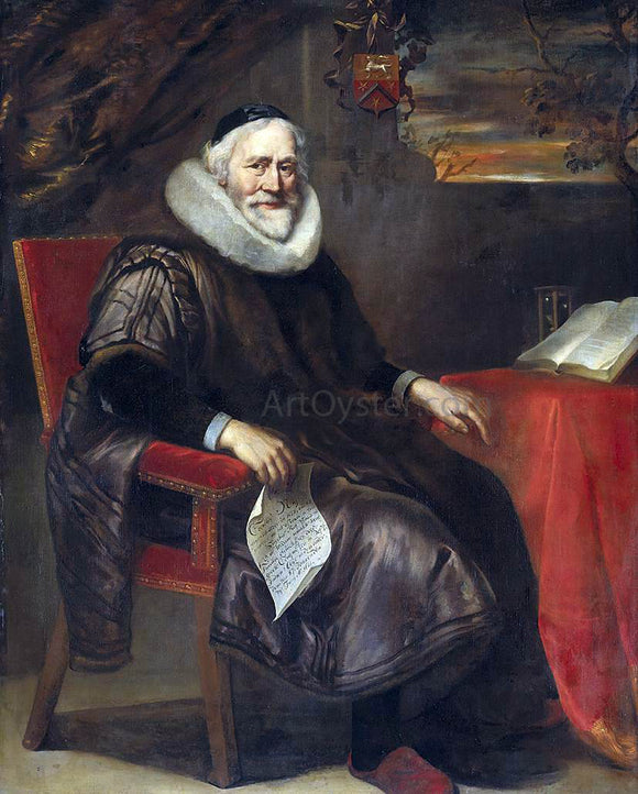  Jurgen Ovens Portrait of Cornelis Nuyts - Art Print